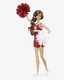 Barbie Cheerleader - University Of Oklahoma Barbie Doll, HD Png Download, Free Download