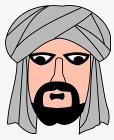 Turban Drawing File - Man In Turban Cartoon, HD Png Download, Free Download