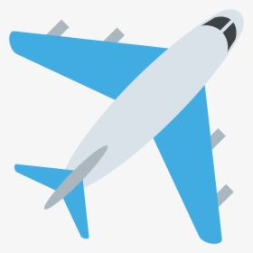 Clipart Plane Emoji - Transparent Background Airplane Emoji, HD Png Download, Free Download