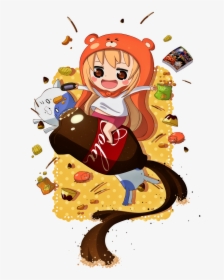 Pin By Sheila Lin On Anime - Himouto Umaru Art Png, Transparent Png, Free Download