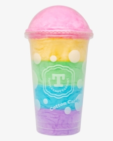 Totti レインボーカップわたあめ - Rainbow Harajuku Cotton Candy, HD Png Download, Free Download