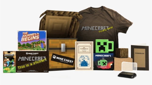 Beautyshot - Loot Crate Minecraft Chest, HD Png Download, Free Download