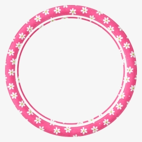 ○‿✿⁀labels‿✿⁀○ Scrapbook Frames, Borders And Frames, - Circle Pink Frame Png, Transparent Png, Free Download