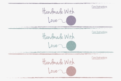 Handmade With Love Labels - Air Cairo, HD Png Download, Free Download