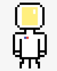 Pixel Art Of Pacman Clipart , Png Download - Minecraft Pixel Art Astronaut, Transparent Png, Free Download