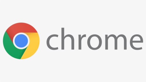 Chrome Logo With Text, HD Png Download, Free Download