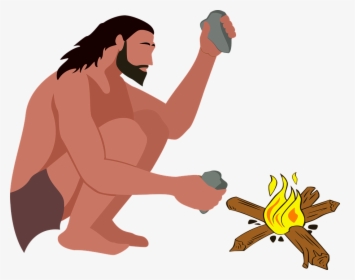 Stone Age, Caveman, Primitive, Neanderthal, Prehistoric - Fire, HD Png Download, Free Download