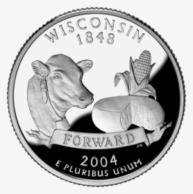 2004 Wi Proof - State Quarter Florida, HD Png Download, Free Download
