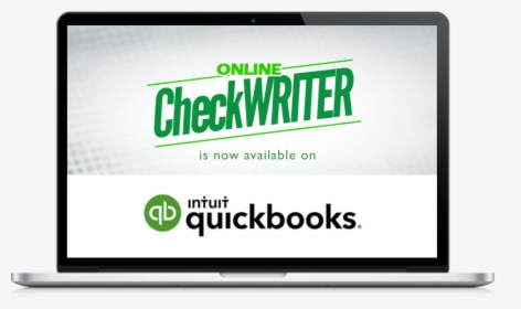 Quick Books Accounting Software For A Better Tomorrow - Printing Checks Online, HD Png Download, Free Download