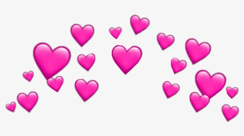 Transparent Heart Crown Png - Heart Emoji Transparent Background, Png Download, Free Download