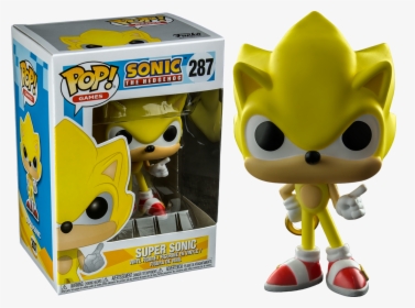 Sonic The Hedgehog - Super Sonic Funko Pop, HD Png Download, Free Download