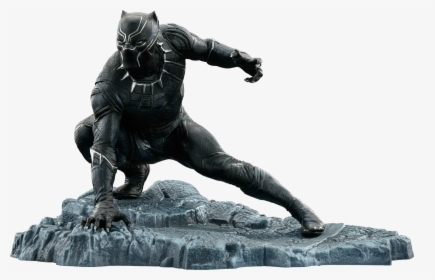Marvel Black Panther Head Png - Statue, Transparent Png, Free Download