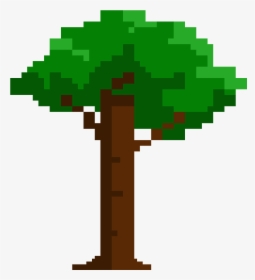 Easy Pixel Art Trees, HD Png Download, Free Download