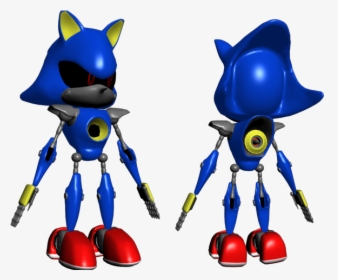 Metal Sonic Png - Metal Sonic 3d Model, Transparent Png, Free Download