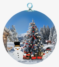 Beautiful Christmas Wallpaper Hd, HD Png Download, Free Download
