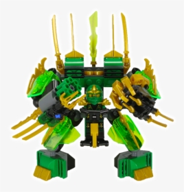 Lego Ninjago Lloyds Mech - Green Ninjago Robot Coloring, HD Png Download, Free Download