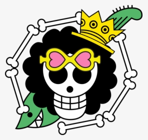 Transparent Luffy New World Png - One Piece Brook Jolly Roger, Png Download, Free Download