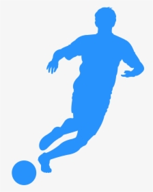 Grey Soccer Player Silhouette, HD Png Download, Free Download