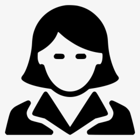 Business Woman Free Icon - Business Woman Face Icon, HD Png Download, Free Download