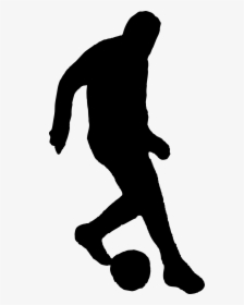 Football Player Silhouette - Portable Network Graphics, HD Png Download, Free Download