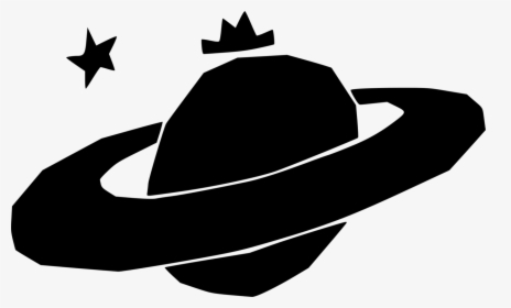 Planet 90 Cowboy Hat Planetarium Silhouette - Portable Network Graphics, HD Png Download, Free Download