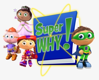 Super Why Book, HD Png Download, Free Download