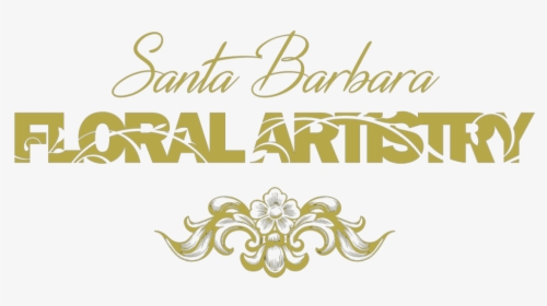 Santa Barbara Floral Artistry - Calligraphy, HD Png Download, Free Download
