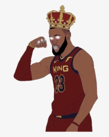 @nbaediting - Goat Lebron James Animated, HD Png Download, Free Download