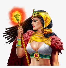 Ancient Goddess - Goddess Rising Slot Machine, HD Png Download, Free Download