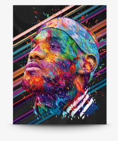 Painting Of Lebron James, HD Png Download, Free Download