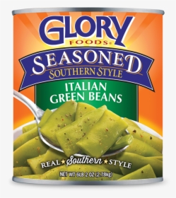 Seasoned Italian Green Beans - Glory Turnip Greens, HD Png Download, Free Download