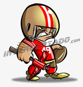 49ers Grande 49ers Fans, American Football, Nfl Football, - Caricaturas De 49 De San Francisco, HD Png Download, Free Download