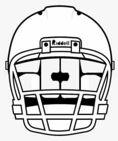Football Helmet Nfl Front Free Clipart Images Transparent - Football Helmet Front View Clipart, HD Png Download, Free Download