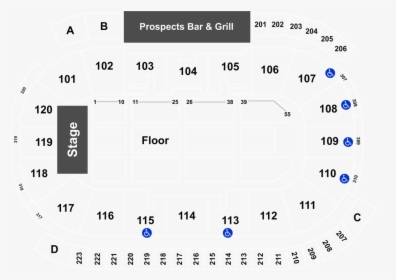Ferrell Center Seating Chart, HD Png Download, Free Download