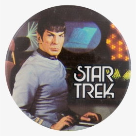Spock Sitting Star Trek Entertainment Button Museum - Album Cover, HD Png Download, Free Download