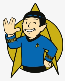 Star Trek Spock Fallout, Star Trek Spock Fallout - Star Trek Clipart, HD Png Download, Free Download