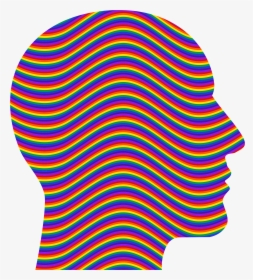 Rainbow Waves Head Clip Arts - Clothing, HD Png Download, Free Download