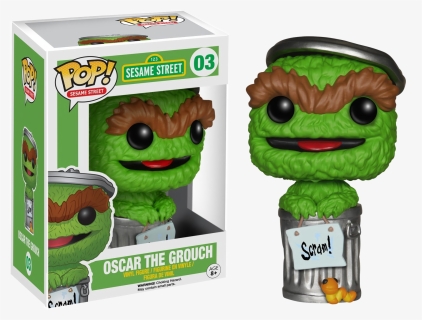 Oscar The Grouch Funko Pop, HD Png Download, Free Download