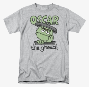 Animated Oscar The Grouch T-shirt, HD Png Download, Free Download