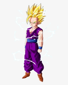 Gohan Joven Ssj2 - Gohan With Piccolo Clothes, HD Png Download, Free Download
