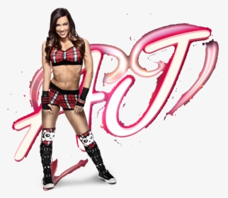 Picture - Aj Lee Wrestling Outfit, HD Png Download, Free Download
