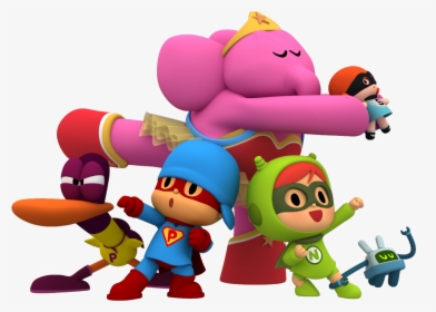 Transparent Pocoyo Png - Pocoyo And The League Of Extraordinary Super Friends, Png Download, Free Download