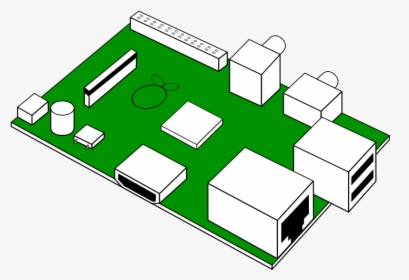 Looks Like Raspberry Pi Printed Circuit Board - Raspberry Pi Icon Png, Transparent Png, Free Download