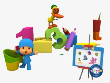 Transparent Play Doh Clipart - Pocoyo, HD Png Download, Free Download