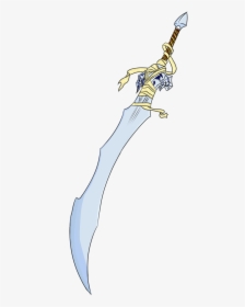Big Ice Sword - Cartoon, HD Png Download, Free Download