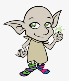 Illustration, Drawing, Cartoon, Transparent Png Image - Easy Dobby Drawing, Png Download, Free Download