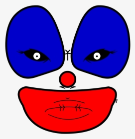 Transparent Clown Face Png, Png Download, Free Download