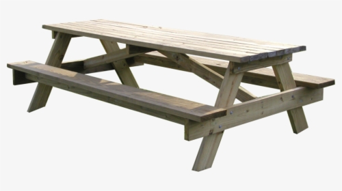 Transparent Picnic Table Png - Picnic Bench No Background, Png Download, Free Download