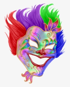 Tweiaskted Mwaeszkx Clown Mask - Illustration, HD Png Download, Free Download