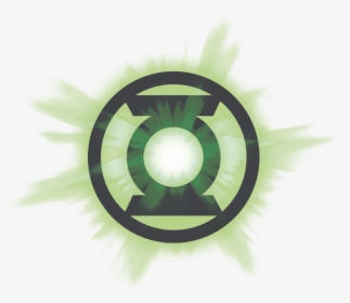 Green Lantern Green Glow Men"s Long Sleeve T-shirt - Black Green Lantern Symbol, HD Png Download, Free Download